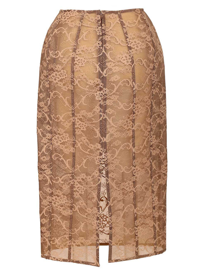 Acne Studios Lace Midi Skirt Skirts - Rose | 3ee5e1fc64e575e6b83377fe59f23480a8aa5499