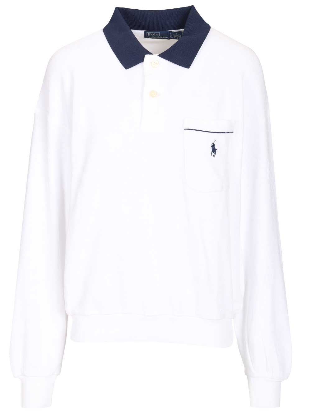 Polo Ralph Lauren Long-Sleeved Polo shirt - White | 75c6ab91d9df2abff6e25e9b9fd1b374d9342b4f