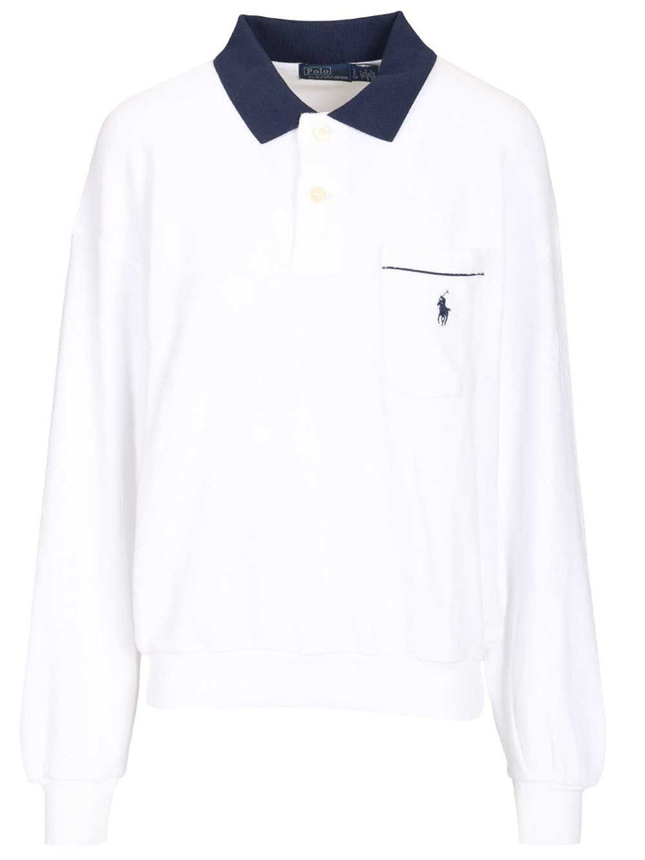 Polo Ralph Lauren Long-Sleeved Polo shirt - White | 75c6ab91d9df2abff6e25e9b9fd1b374d9342b4f