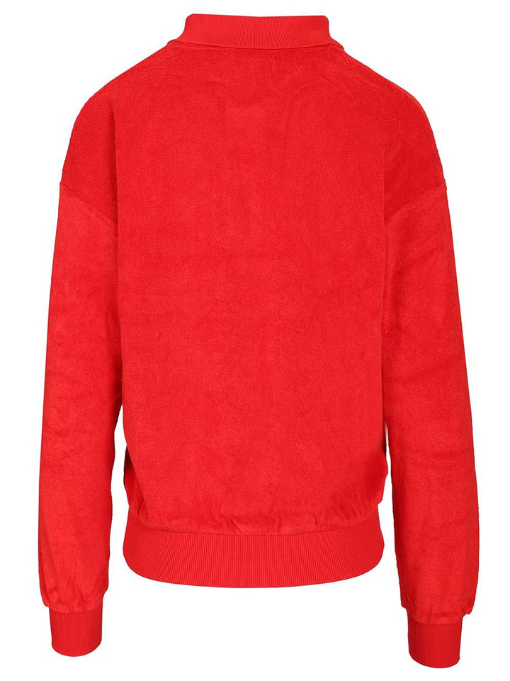 Polo Ralph Lauren Long-Sleeved Polo Shirt Jackets - Red | 6ab3422aa17d9d604ac33ad5db561f62b2065839