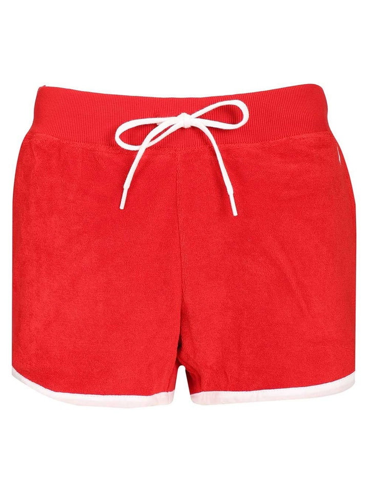 Polo Ralph Lauren Terry Cloth Shorts With Drawstring Trousers - Red | 4ff74bb842149e3b15be7f85d070b1217a751e98