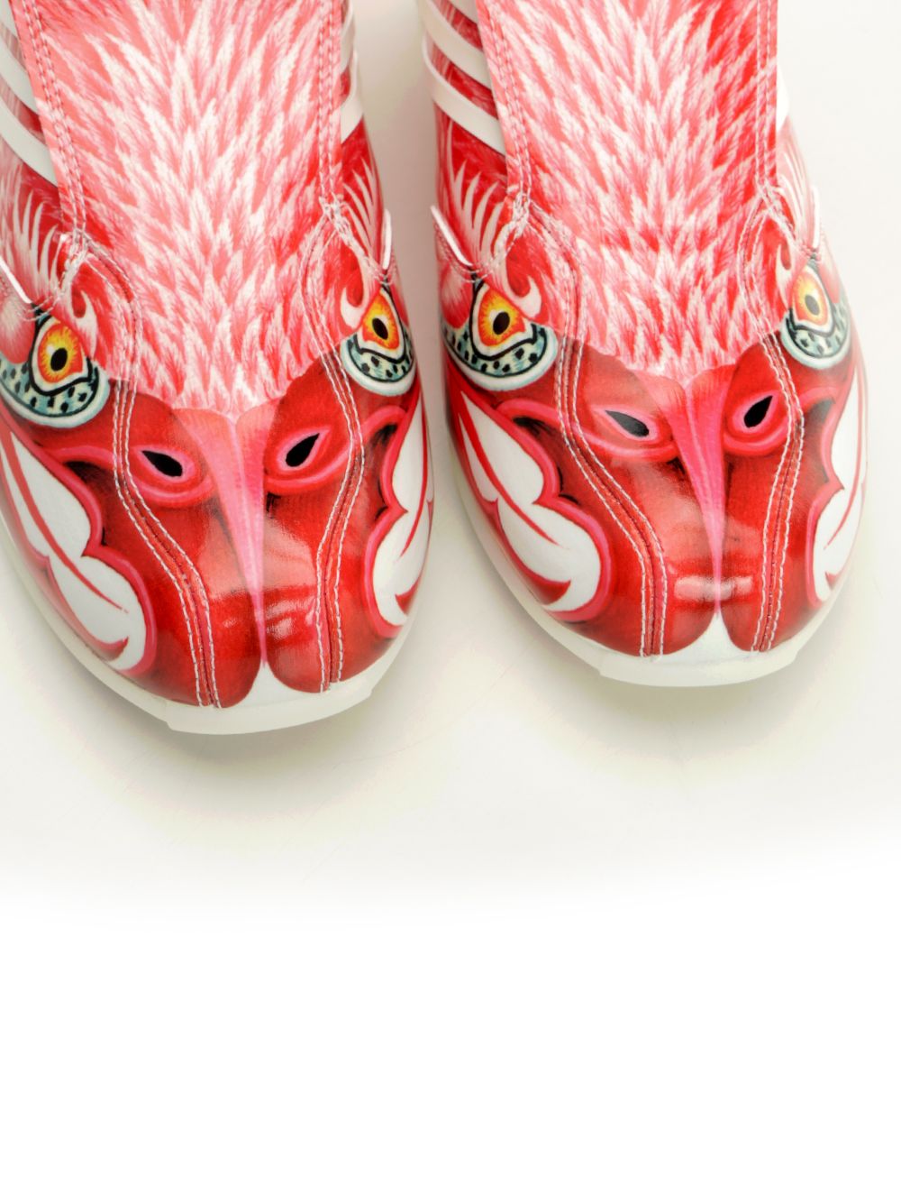 Adidas Y-3 Y-3 F50 Beast Owhite/Owhite/Actmar Eagle Red Sneakers - Red | 486b433d3875ebfbc8ffa13d514cb8f8dec98f4c