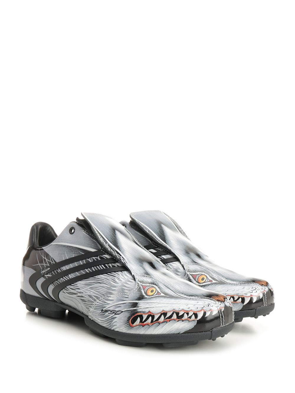 Adidas Y-3 Y-3 F50 Beast Black/Black/Utiblk Wolf Grey Sneakers - Grey | e9e198ba729eedeb0a472063dc66d79eeedfac6b