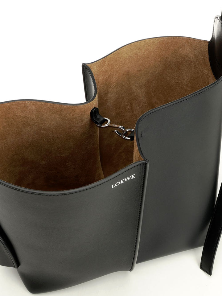 Loewe Bilbao Bucket Medium Shoulder Bags - Black | ac491c36440c0383d3a759f4d1263a9616e4f73f