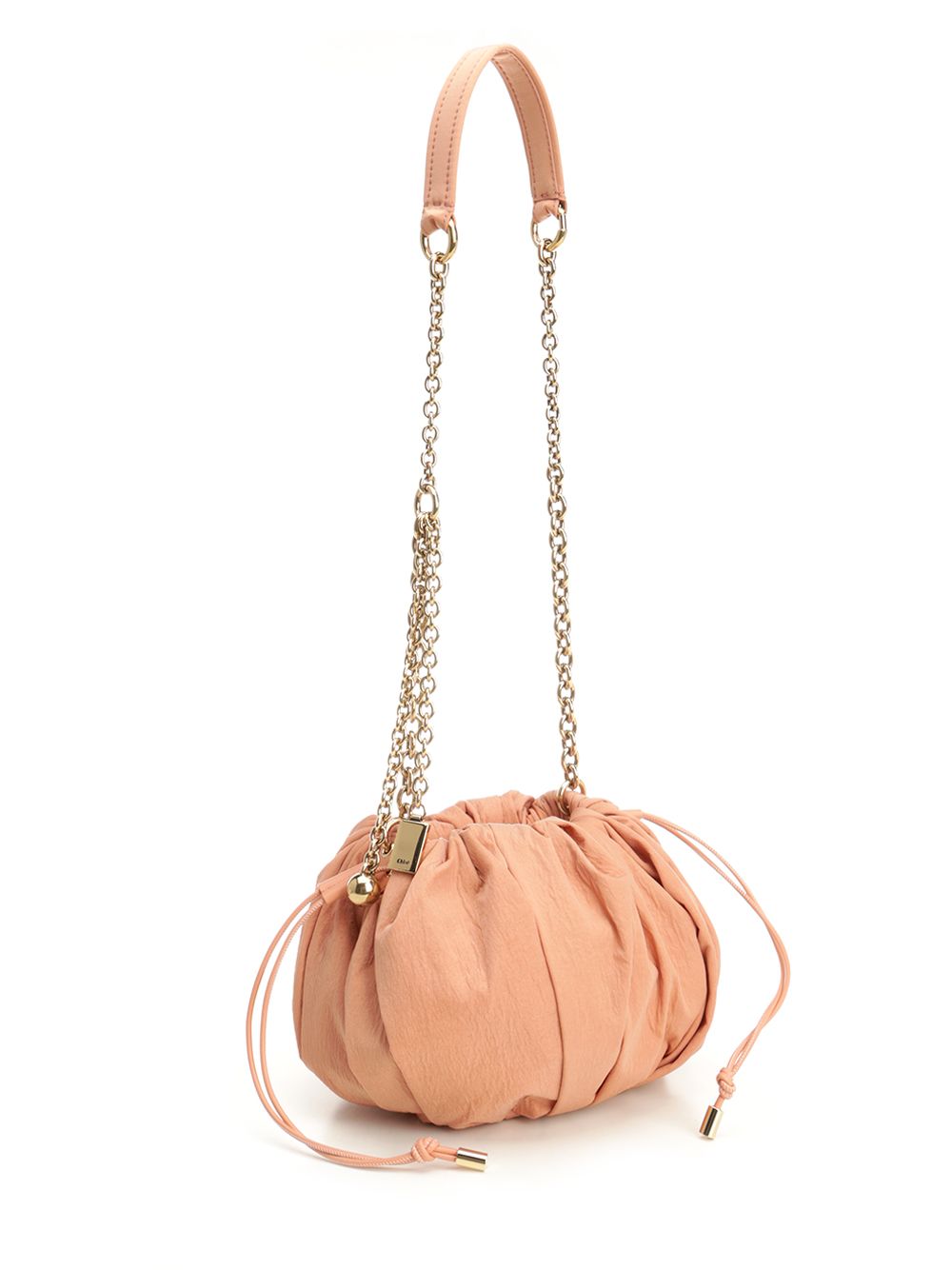Chloe' S765 - Chloé Plissé Crossbody Bags - Rose | 32817822c02890ab847e6e69fec8a47bb5a86511