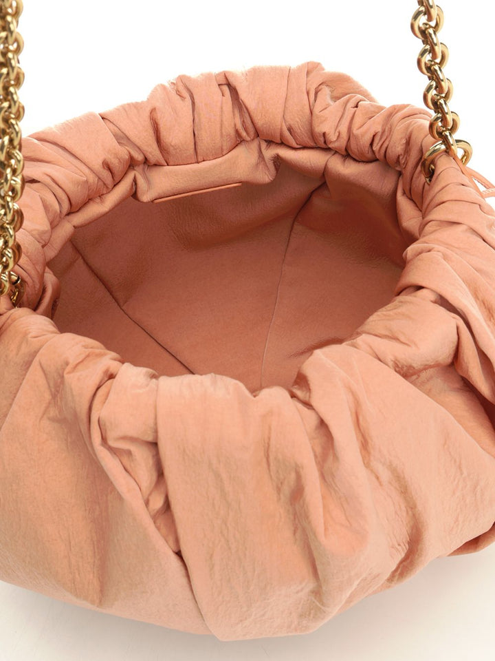 Chloe' S765 - Chloé Plissé Crossbody Bags - Rose | ab0a6b9ccae9cb57c240f01670036b47b14068e1