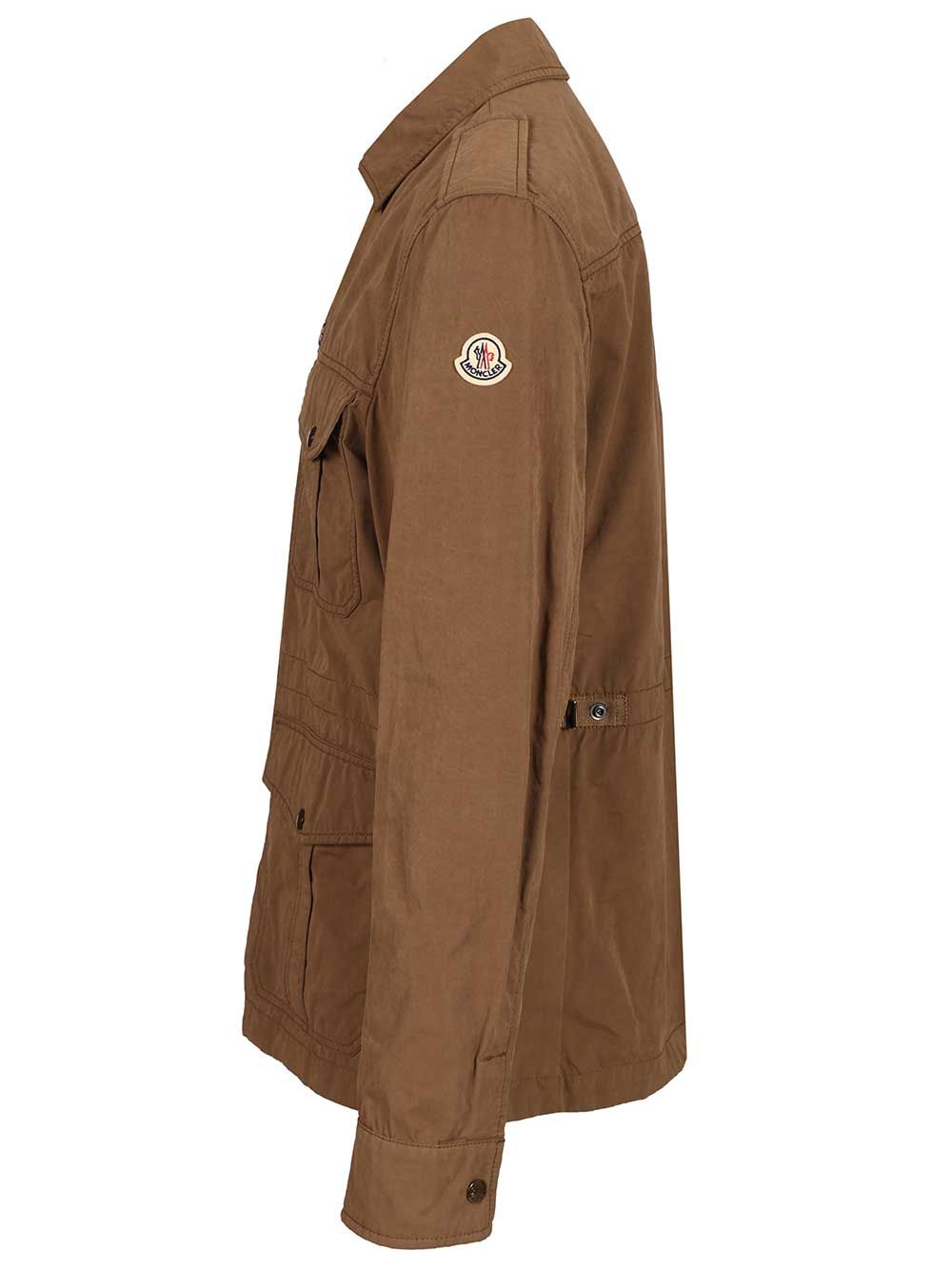 Moncler Amnicon Field Jacket Jackets - Beige | 027ea9688733d2f5a3dd08903593183c004dfdbf