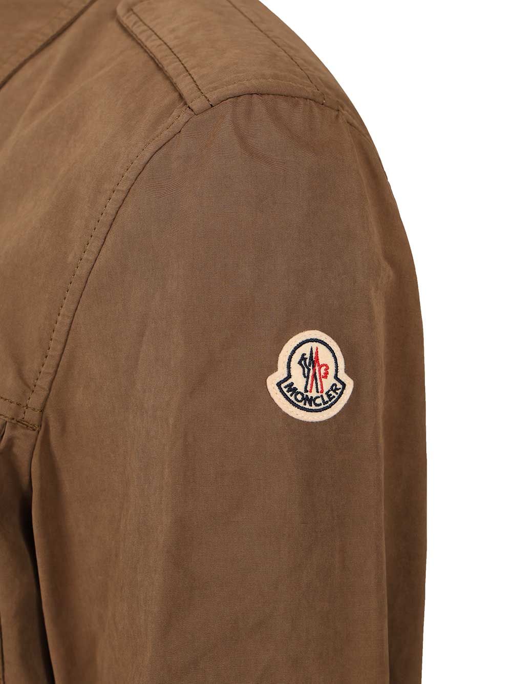Moncler Amnicon Field Jacket Jackets - Beige | ab040f5eb122e769f82c41d1234f6ab1c618d0da