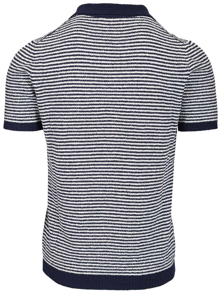Al Duca D'Aosta Striped Polo Polo shirt - Blue | 9c8abf4646ec301ca7d5a4a96b36c5eb9d91a782
