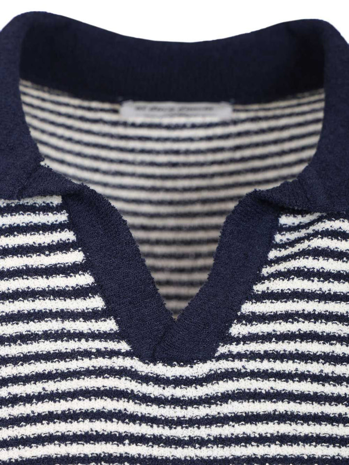 Al Duca D'Aosta Striped Polo Polo shirt - Blue | cb710ae7cd4d568e9100bd013d44d6c02f618851