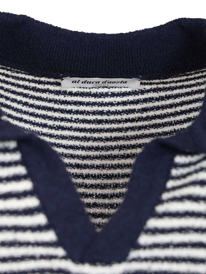 Al Duca D'Aosta Striped Polo Polo shirt - Blue | 9ac0dfc979a872fa04d8e9d2d175c9521e2da8f2