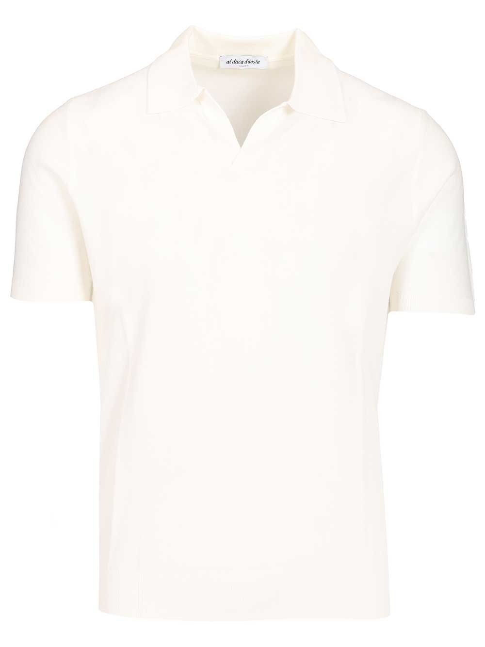 Al Duca D'Aosta Cotton Polo shirt - White | 96a477df61d291f4f36a87032bf06ba40da52fd3