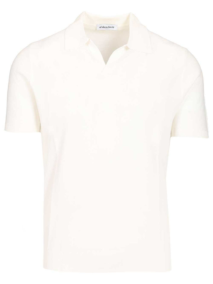 Al Duca D'Aosta Cotton Polo shirt - White | 96a477df61d291f4f36a87032bf06ba40da52fd3