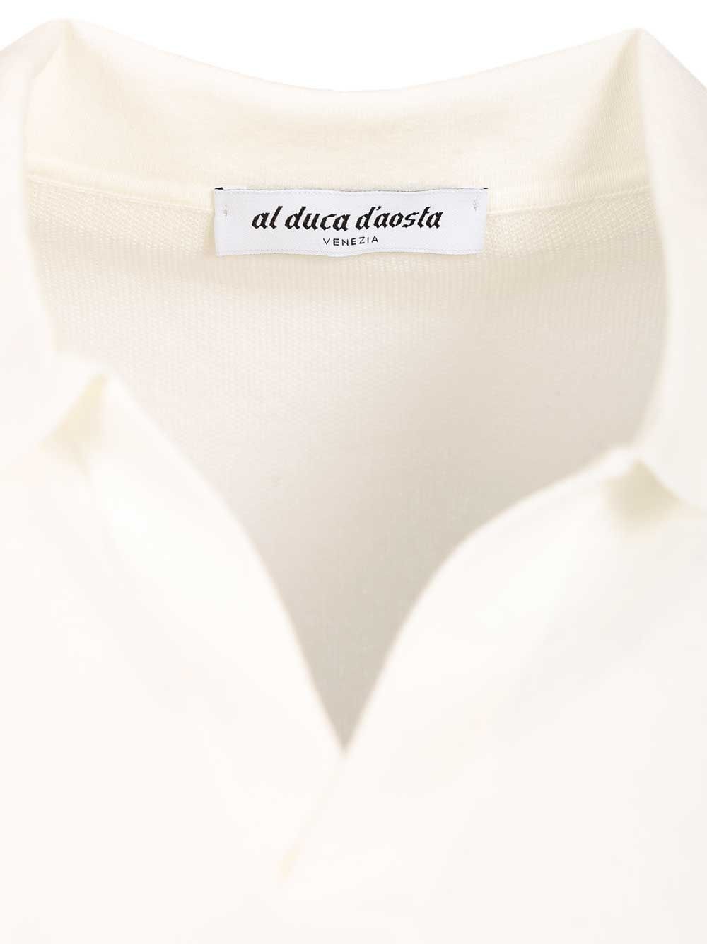 Al Duca D'Aosta Cotton Polo shirt - White | ffe9802ff0ab357c2b91538c8d440595027bf136