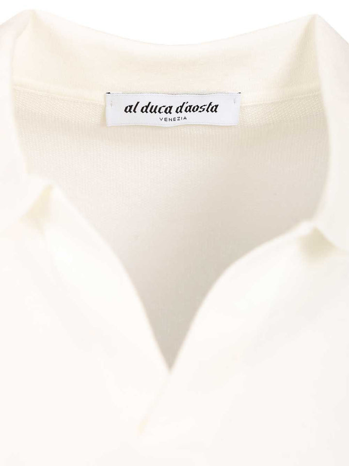 Al Duca D'Aosta Cotton Polo shirt - White | ffe9802ff0ab357c2b91538c8d440595027bf136