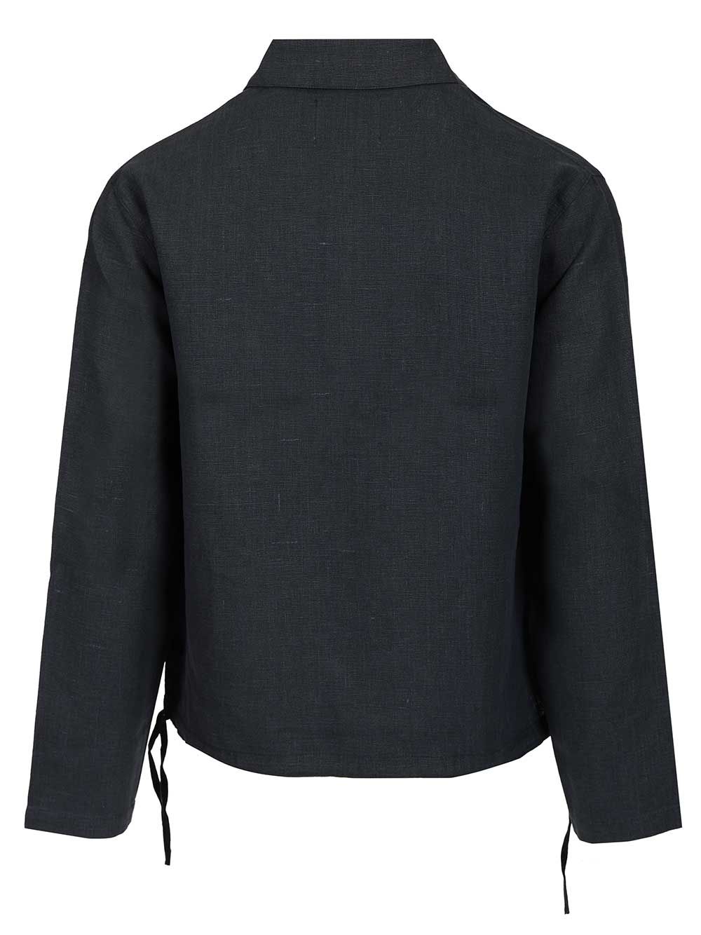Arte Zip-Up Sweater Shirts - Blue | 5aaf57e4852306613f0138bc265c41fa6f7479eb