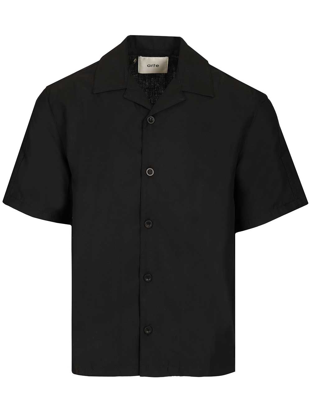 Arte Short-Sleeved Shirt Shirts - Black | bf23553dc483fa4e2fd67aeee665597eb2bde90e