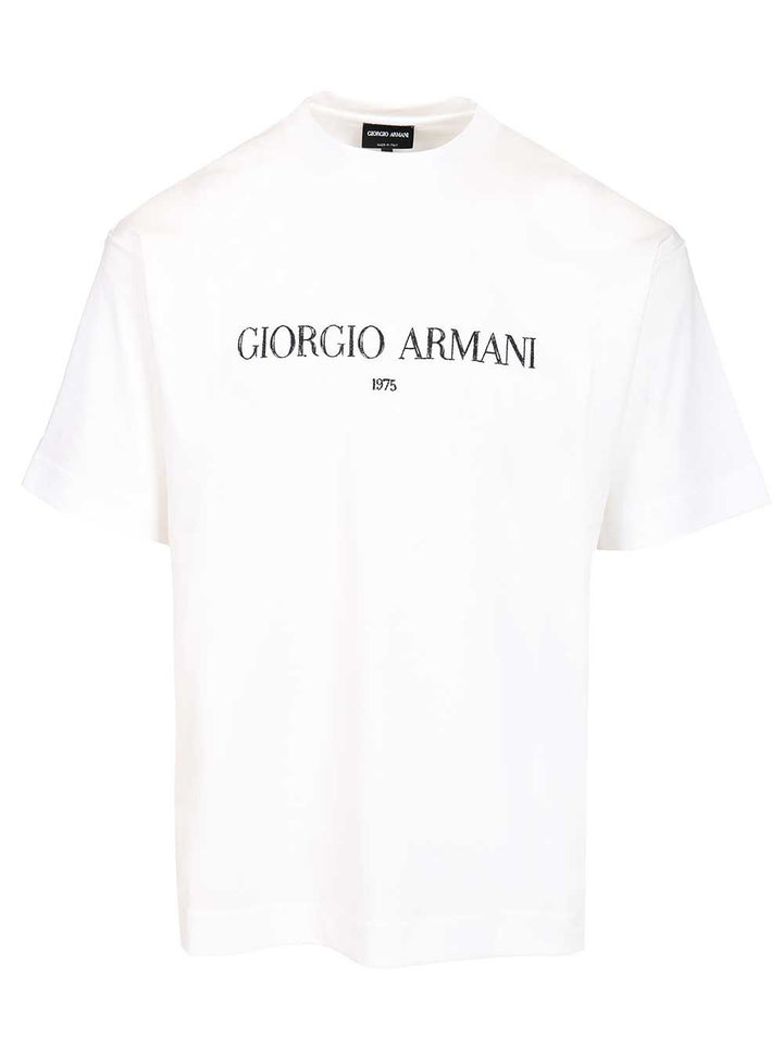Giorgio Armani Giorgio Armani T-Shirt - White | d1650b1e6f0a6f3aac95aa8c4937bb9fddd7f023