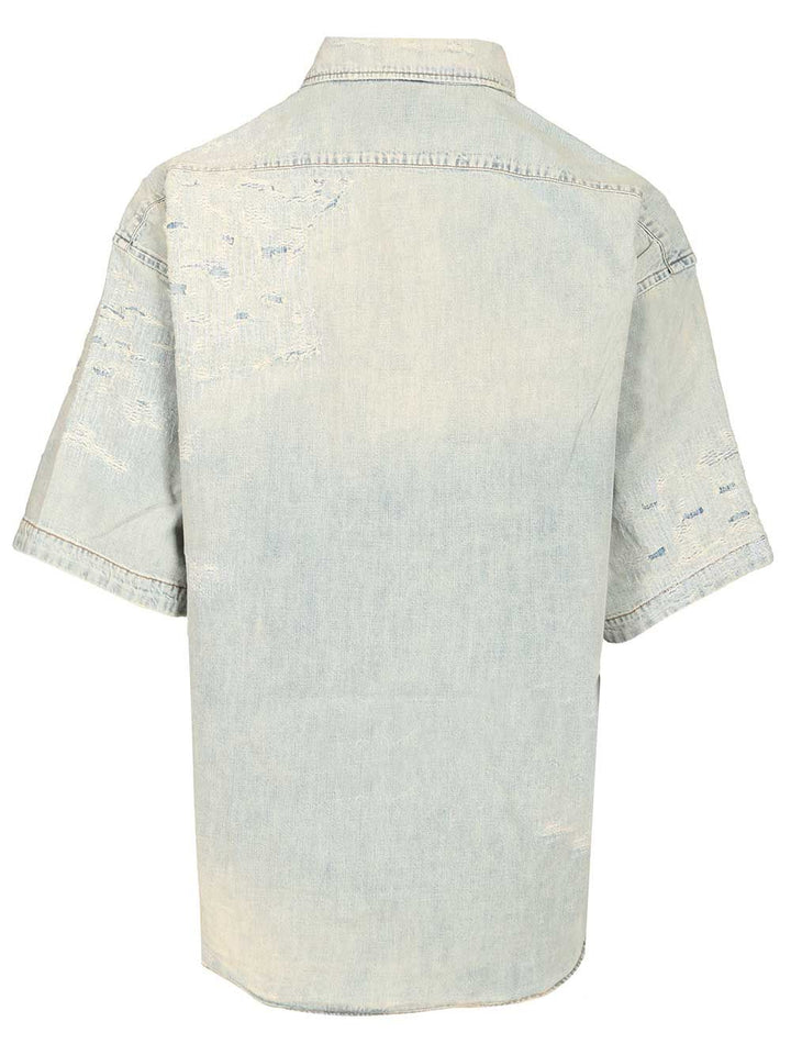 Acne Studios Denim Shirt Shirts - Light blue | 22d4658e575315b3971b6dc85a4340c2553efdd1