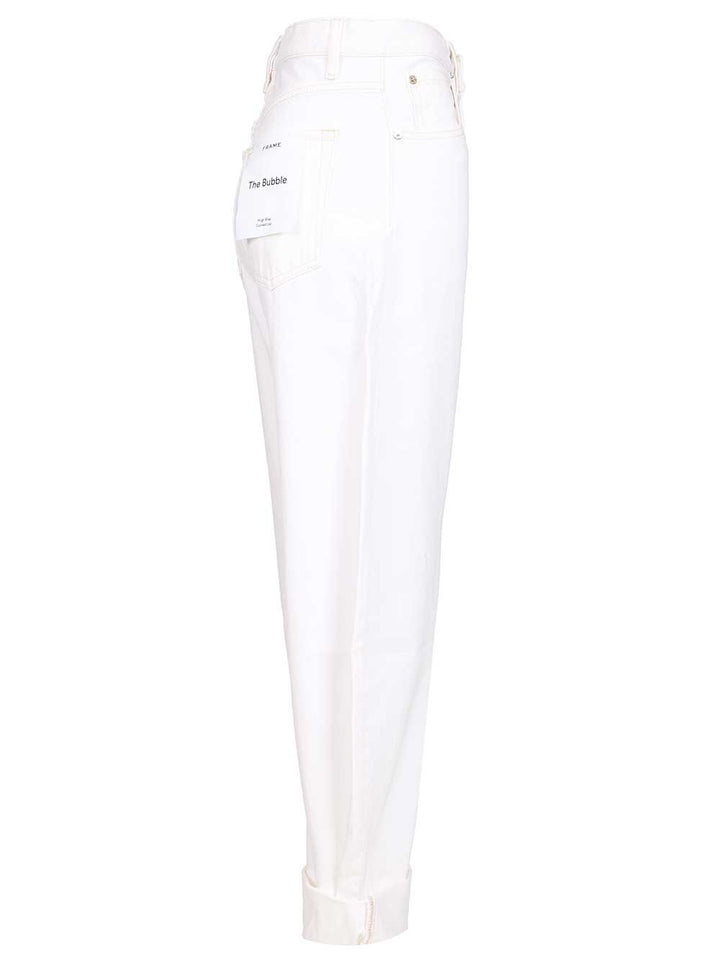Frame The Bubble Jean Jeans - White | 6952eb63fb88c5273e8d6ac06df810c72f221221