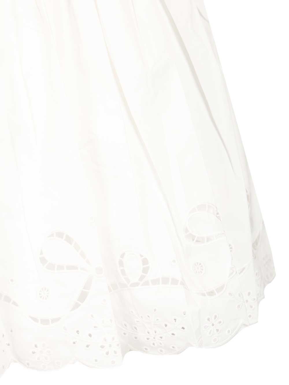 Self-Portrait White Mini Dress Dresses - White | 0f924539fcfbd301484d0d3ef69254335f2b1f2b