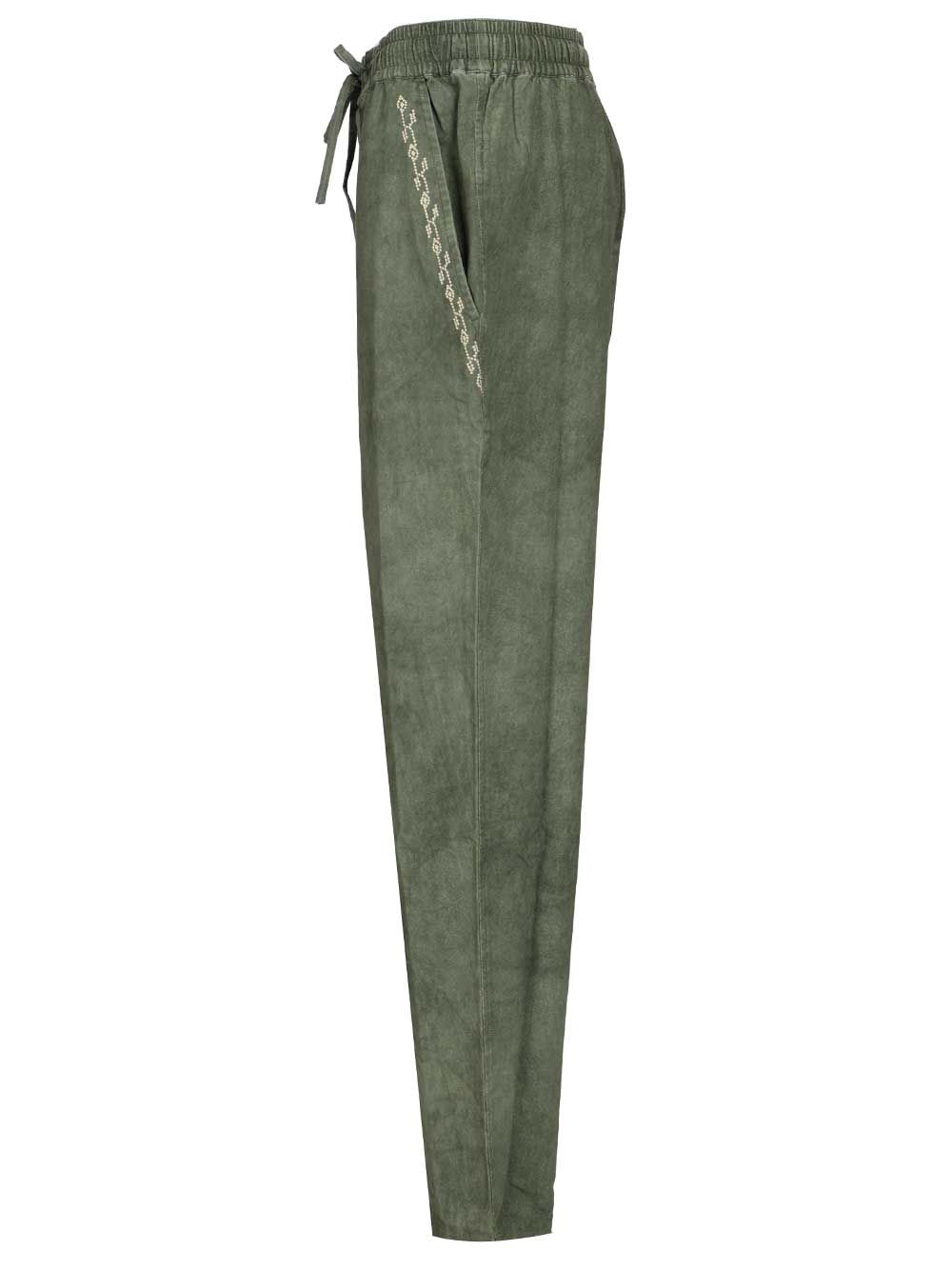 Marant Zabel Trousers - Green | 616052c3d9b7b259b62f29d3304933917fe5395d