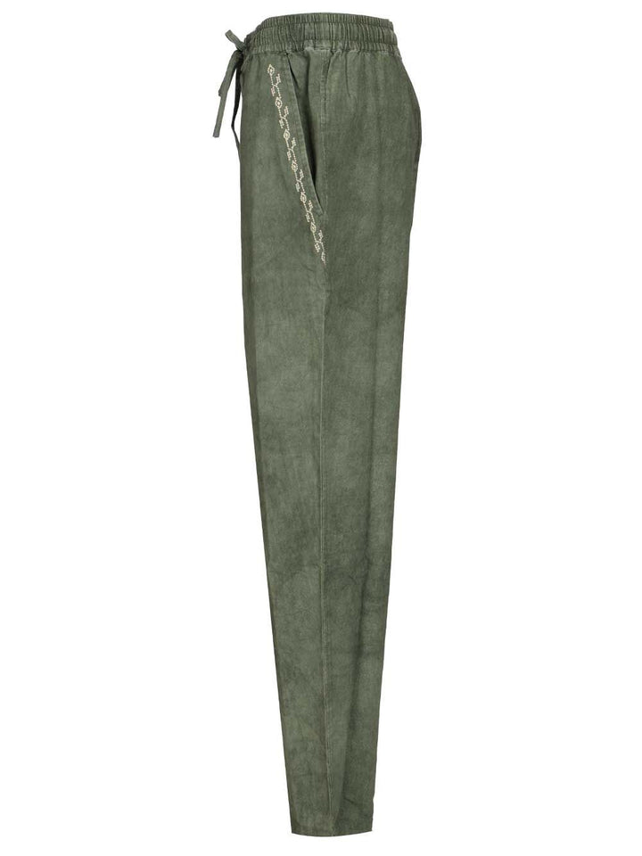 Marant Zabel Trousers - Green | 616052c3d9b7b259b62f29d3304933917fe5395d