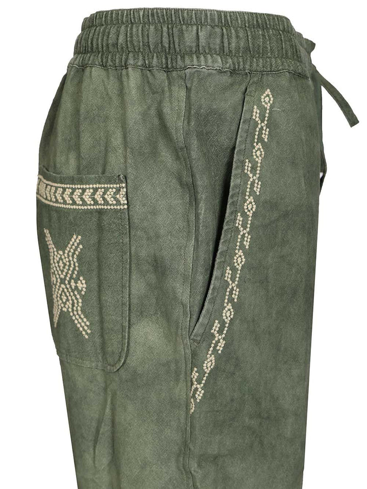 Marant Zabel Trousers - Green | 6f15ceb6b706b367912492e0dc47b2a53c29b87d