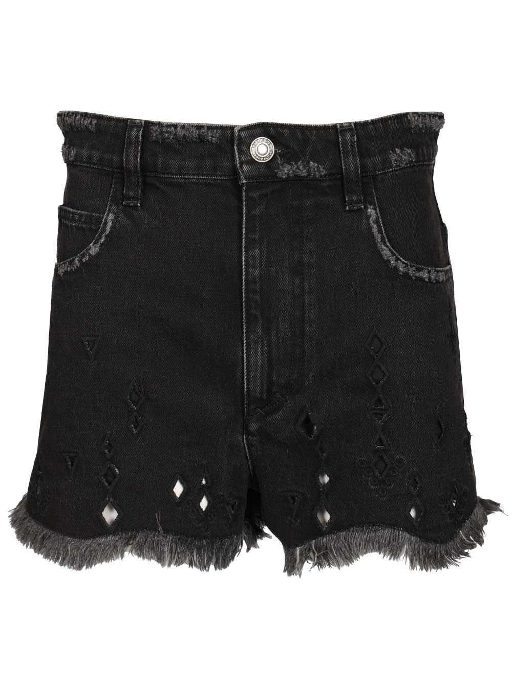 Isabel Marant Aecia Trousers - Black | d989129e4e6e6caeeab416ae2cc3531a03925c4c