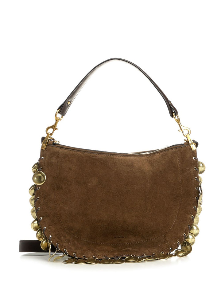 Isabel Marant Oskan Shoulder Bags - Brown | 129201c5b99abffb2d84598378556ae2a74a5316