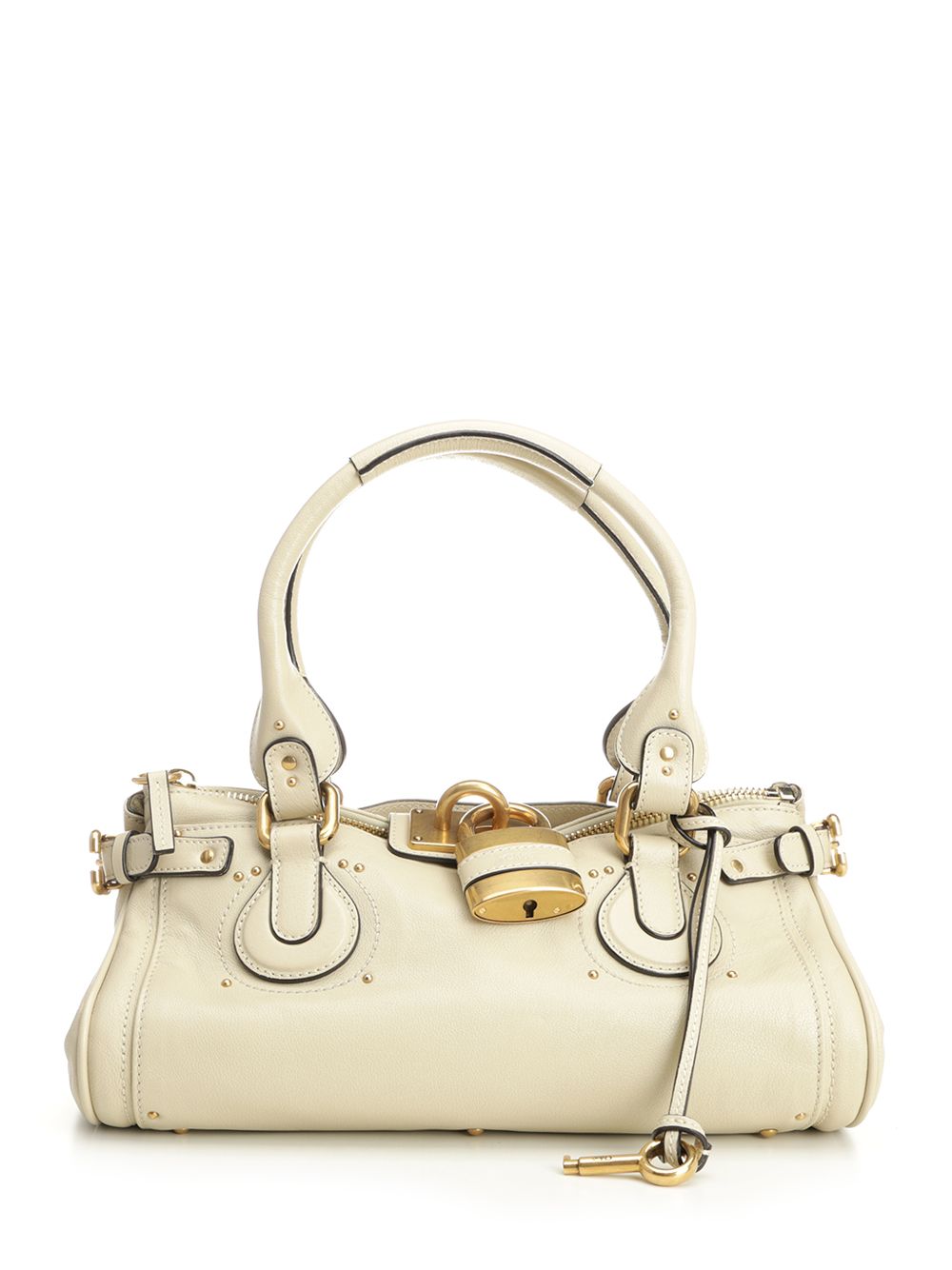 Chloe' Paddington Handbags - White | e33ef302aa07b7a4ada11345a81b4139cbf3938a