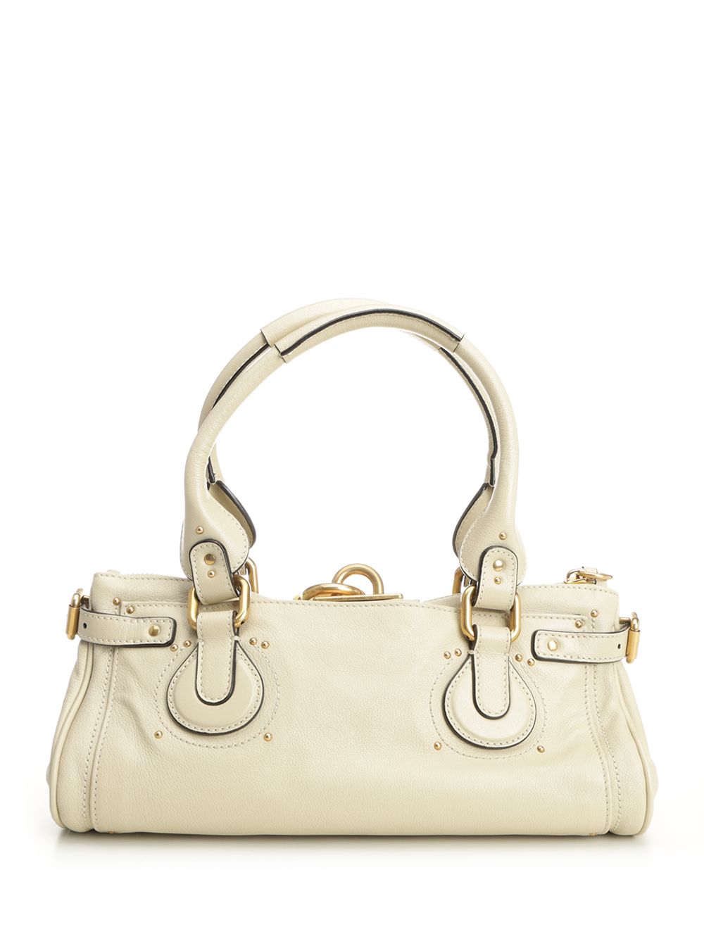 Chloe' Paddington Handbags - White | 2a41943546c7440fa11a73b82fb092d3965e49c7