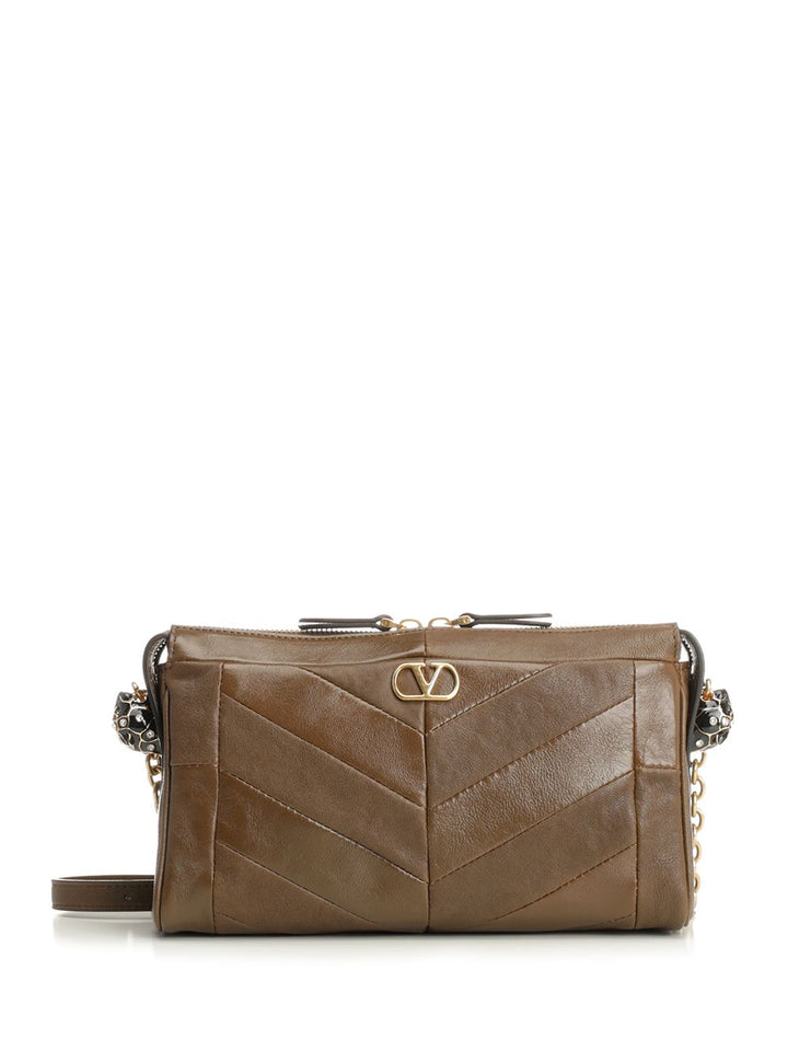 Valentino Garavani Panthea Shoulder Bags - Brown | f92ce14bc660c6d140ee1b41b68460f32c54a6f3
