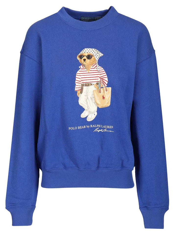 Polo Ralph Lauren Polo Bear Sweater Sweatshirts - Blue | 56d875532d5349b02a8c4a35a06e3d7d9399356b