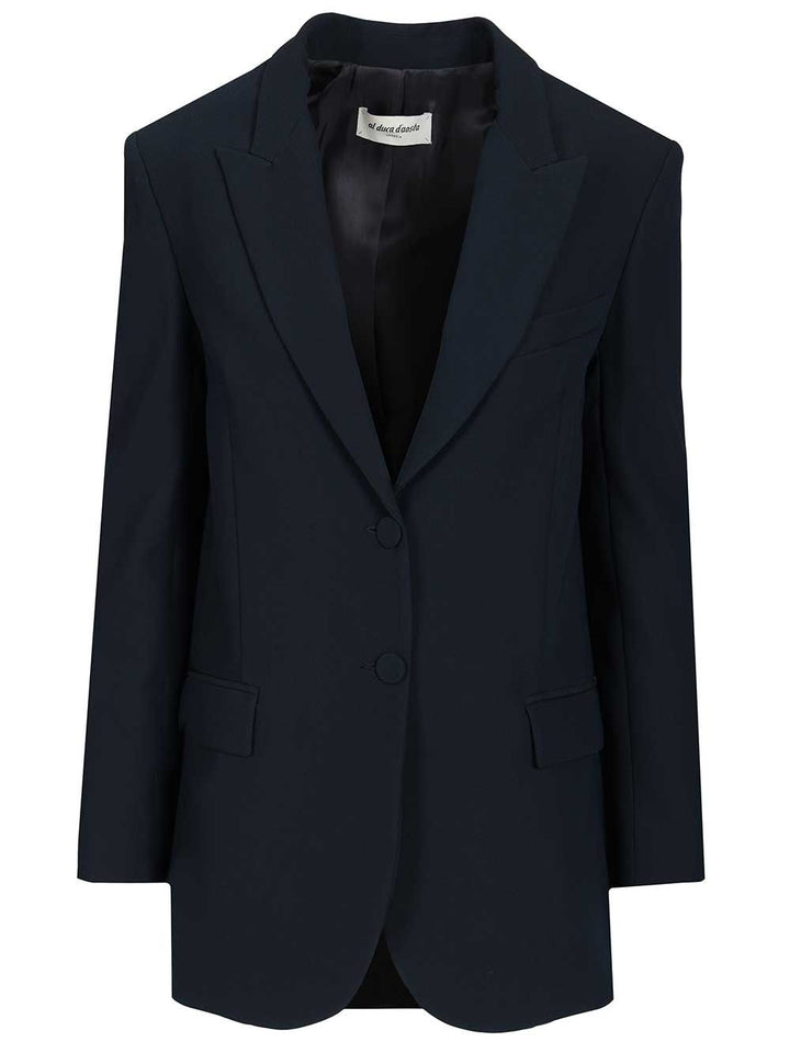 Al Duca D'Aosta Oversized Jacket Jackets - Blue | e6132c4f38521babf50cb8ecf628117dd7635e15