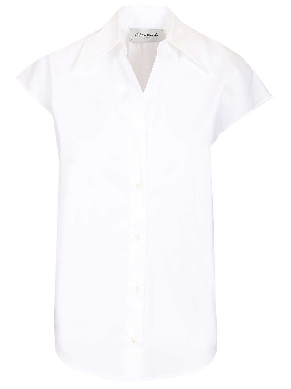 Al Duca D'Aosta Aletta Shirts - White | b68c525a1efb6e4fa784aeebdeefc79596a58a61