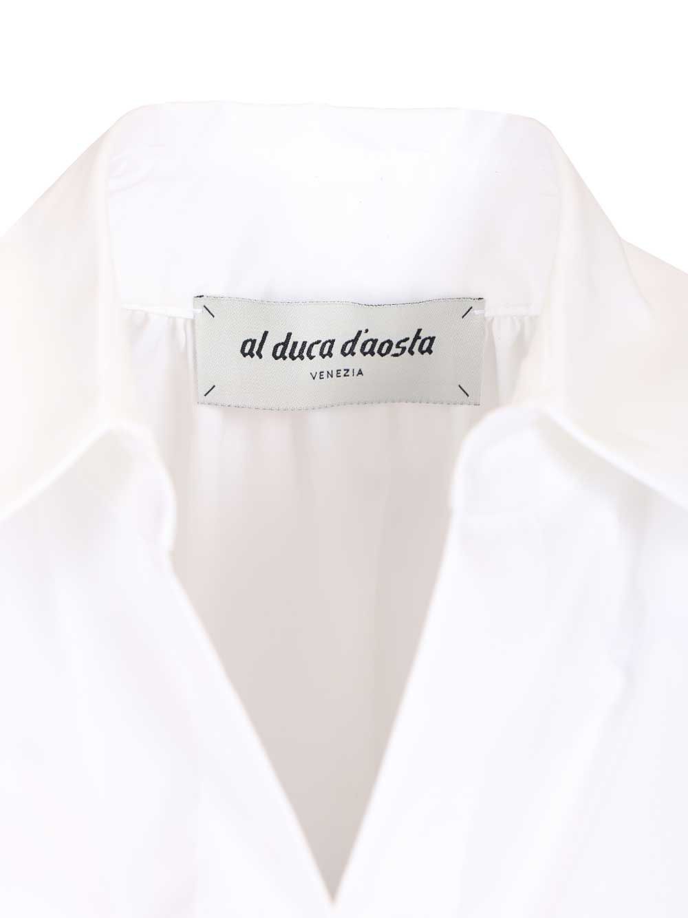 Al Duca D'Aosta Aletta Shirts - White | 6771a5a2d1b9ecece07e478b80e89d4b007fc818