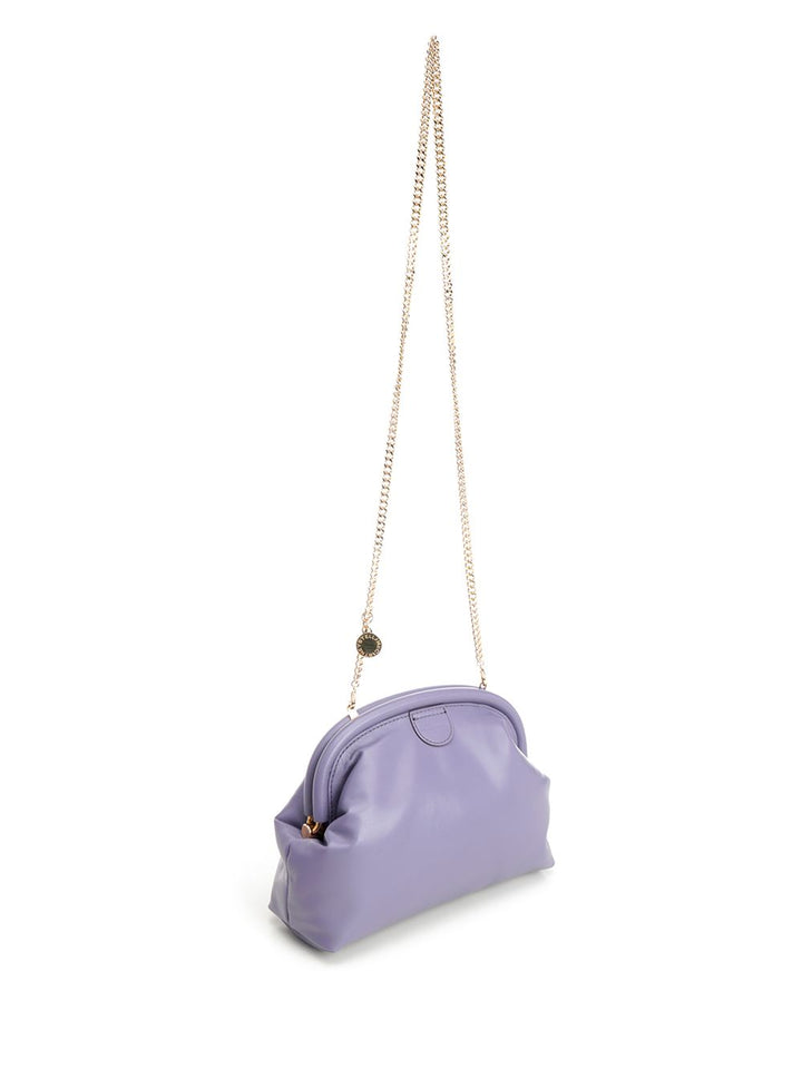 Stella Mccartney Falabella Soft Crossbody Bags - Violet | 1a96681f592ab88f93ae630c6cecb376b90259e7