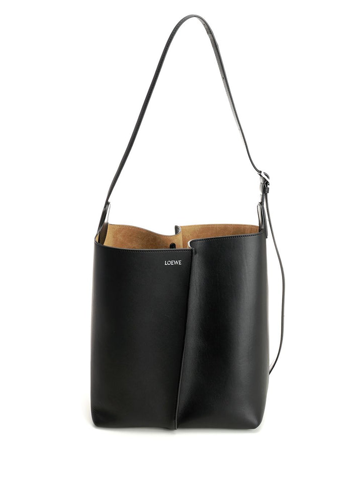 Loewe Bilbao Shoulder Bags - Black | 9d8cb3d6644726efff4f588eabe15a21ce389e35