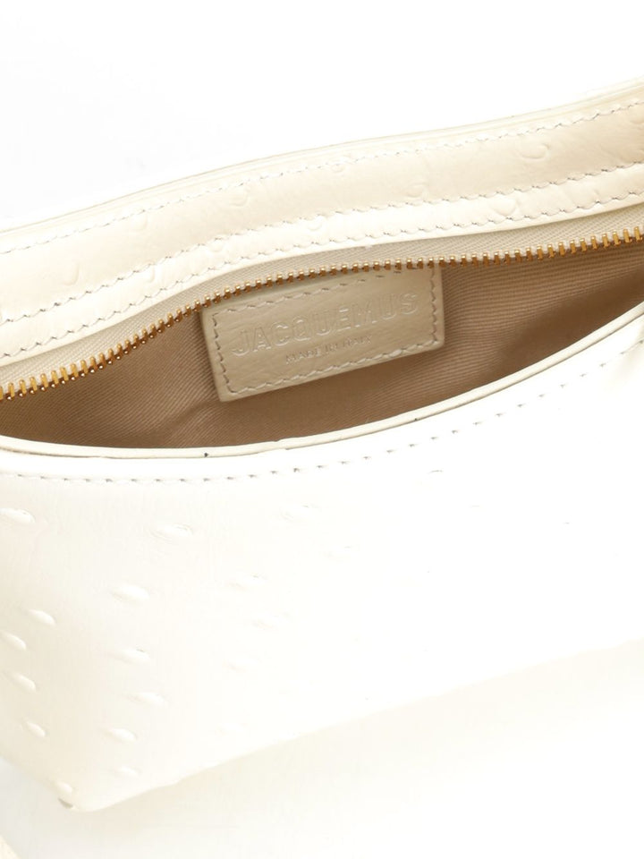 Jacquemus Le Petit Bisou Shoulder Bags - White | 7c6dbe1e9cf7f991555c42b02142a2e1703ee2ae