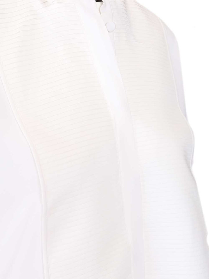 Tom Ford Silk Tuxedo Shirt Shirts - White | 8b193e7baa36eb6f3ebcf2227c36fd72bed7eccf