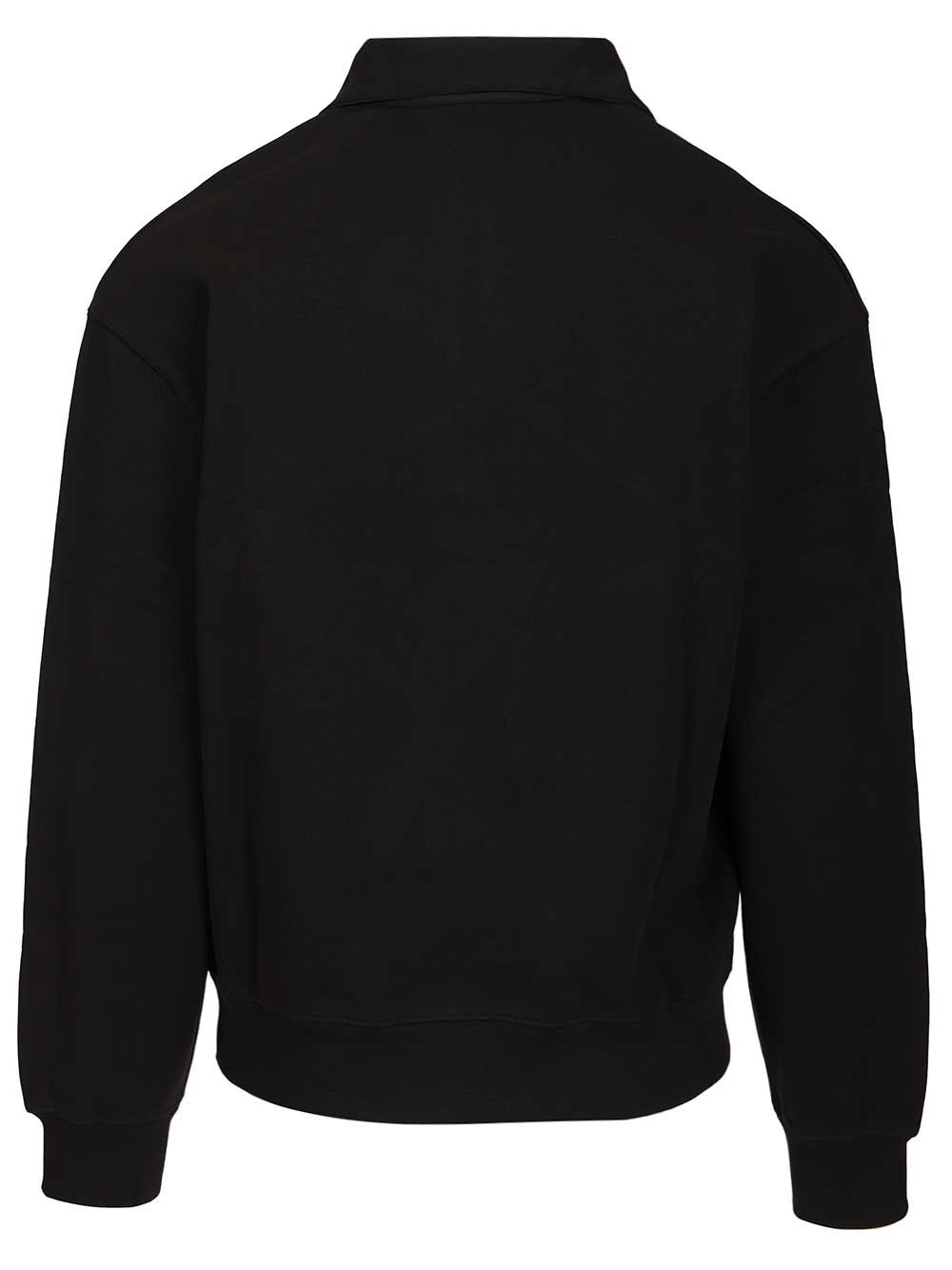 Maison KitsunÉ Zip-Up Sweatshirt Sweatshirts - Black | 03e24bc295c7fb4368d64839afd60c337cb18672