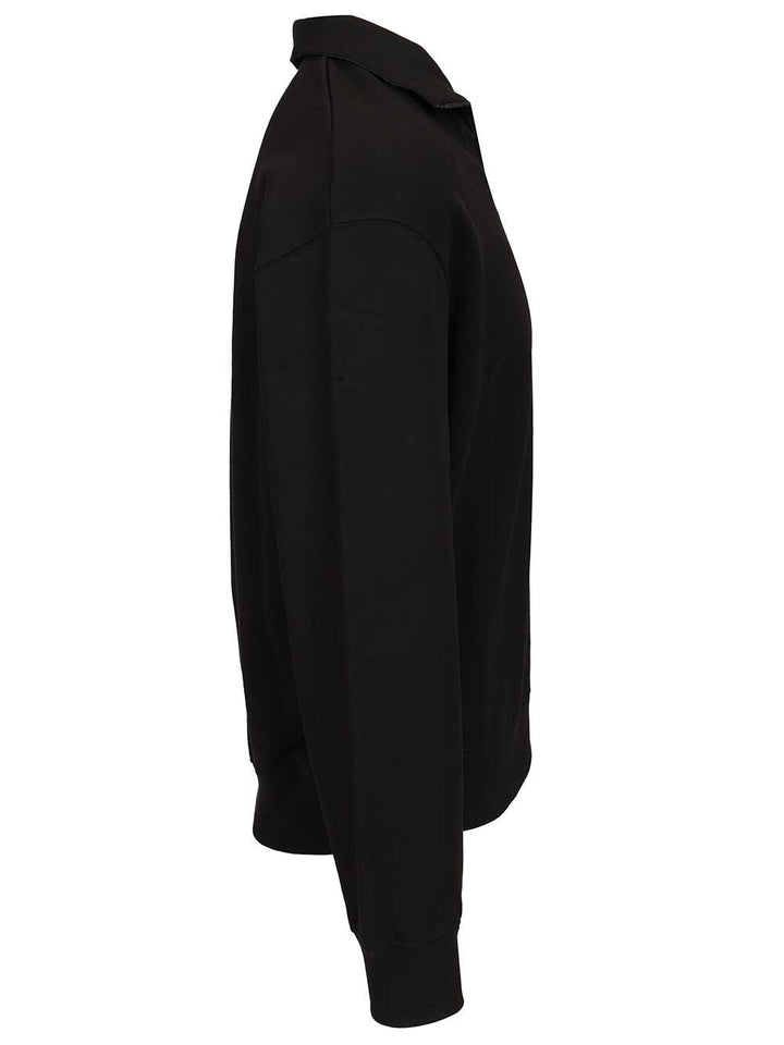 Maison KitsunÉ Zip-Up Sweatshirt Sweatshirts - Black | a0324262281bcc6aba086742b0ccacb5a6b7332a