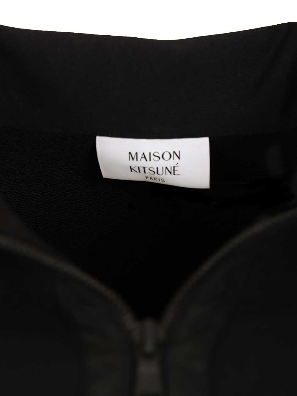 Maison KitsunÉ Zip-Up Sweatshirt Sweatshirts - Black | a6e47d0c860e5e9f34b5a7b5c66e488f50b9e03e