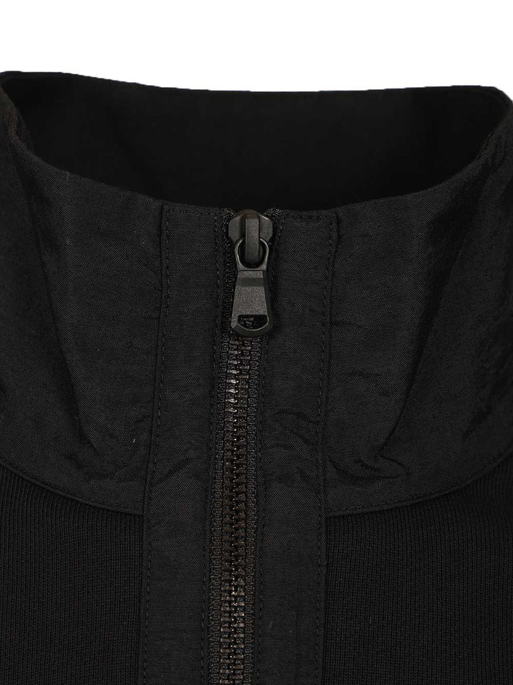 Maison KitsunÉ Zip-Up Sweatshirt Sweatshirts - Black | 2068b66fa3b489d6bbc09795353d62e120fa0f23