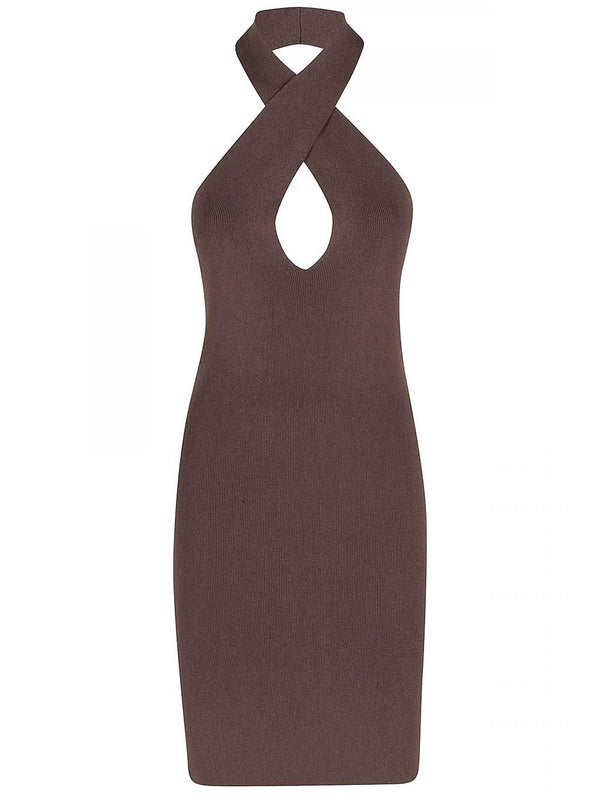 Short Dress Dresses Brown