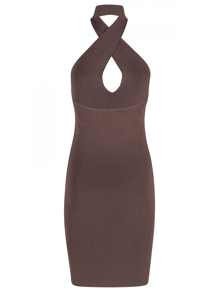 Federica Tosi Short Dress Dresses - Brown | 1bfdb749a48316dd6669f4aa3ee9ba82eb34bdc7