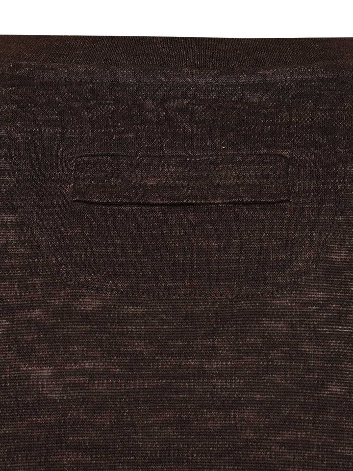 Ermenegildo Zegna Linen . T-Shirt - Brown | 8d7140ee835beaca3db1f50a533d71c3d9c39d93