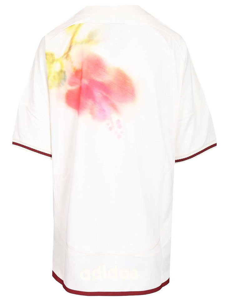 Adidas X Wales Bonner Wales Bonner Football Shirt T-Shirt - White | b9d198a9901ce110b1e0464ca6eb9ddeb028e336