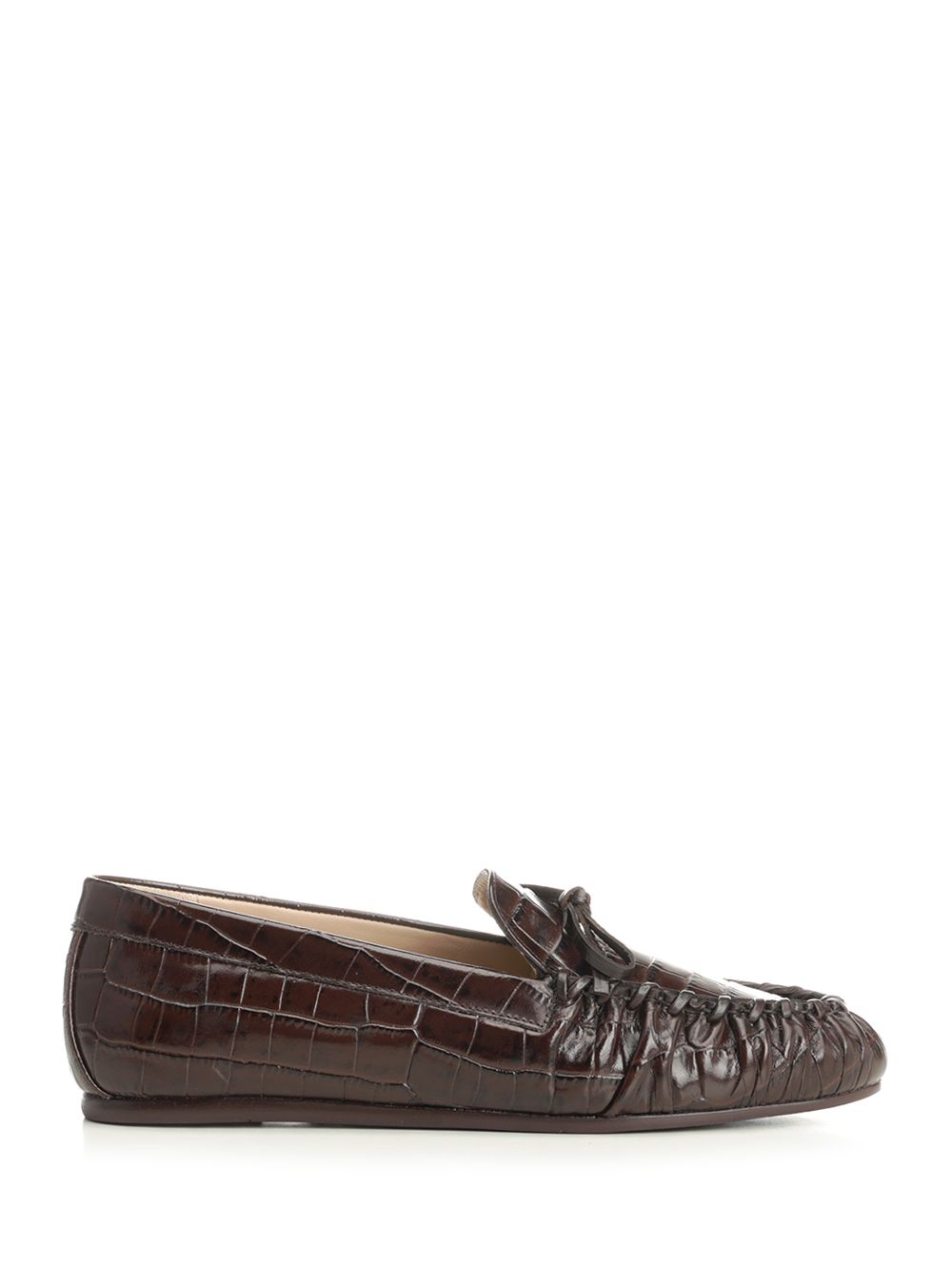 Stuart Weitzman Britt Bow Scarpe basse - Brown | 1e01d813c18a26e4b5cd073245e4ca88e0065a1b